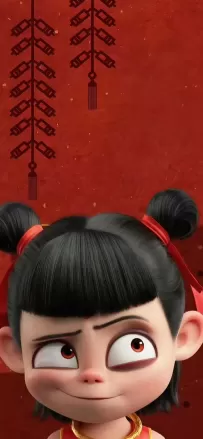 最近很火价值66亿的哪吒壁纸来了！